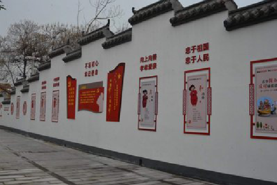 潢川墙体彩绘-乡村文化墙