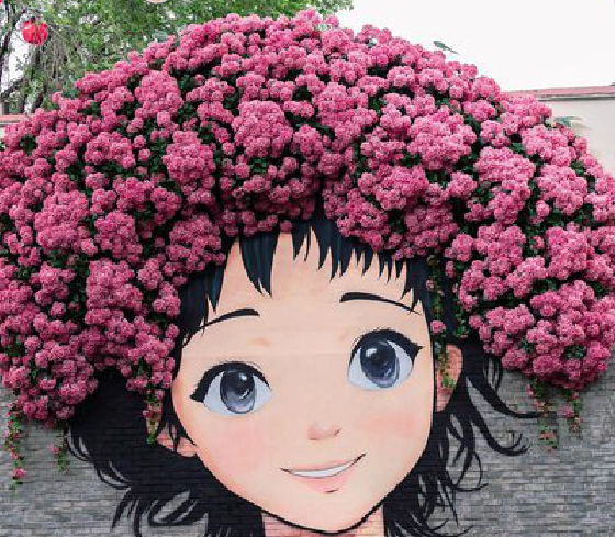 潢川墙体彩绘-网红墙打卡