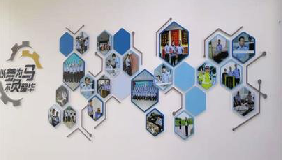 潢川文化墙最常见的做法。