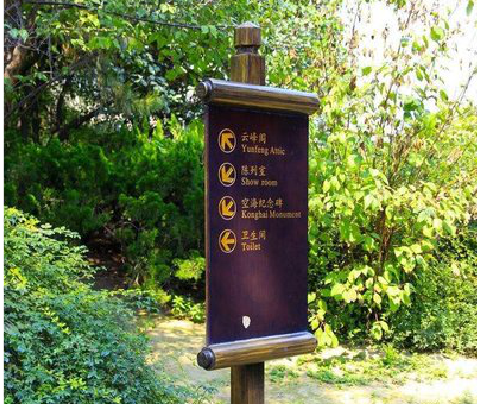 潢川标识牌与环境之间有什么关系?